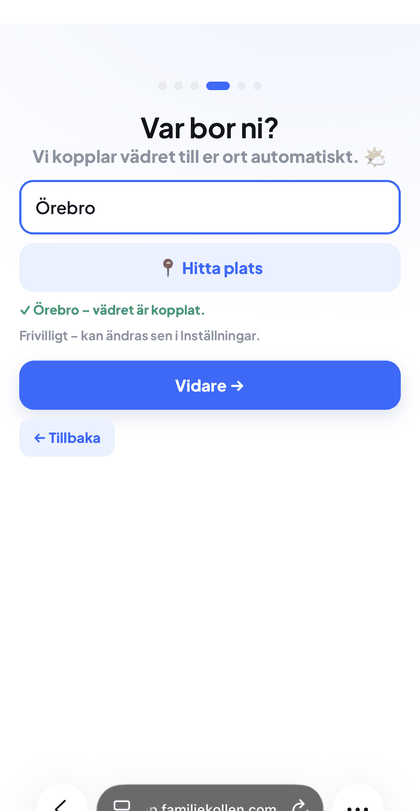 Var bor ni